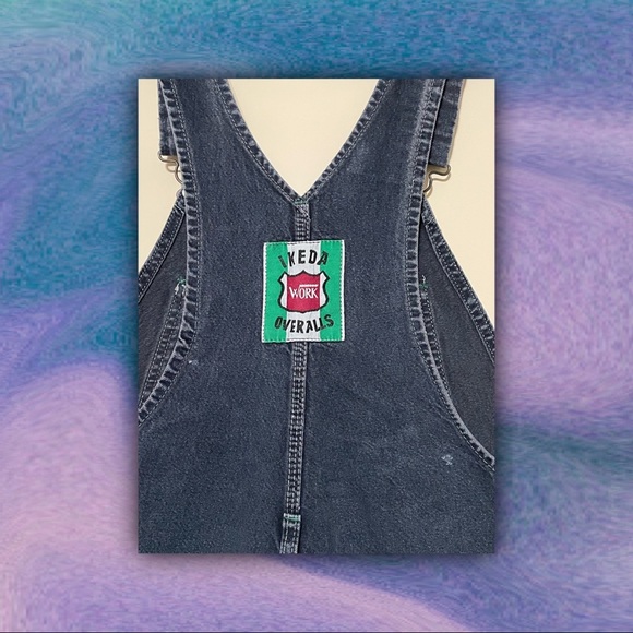 ♥︎ RARE Ikeda Vintage Overalls ♥︎ - Picture 5 of 9